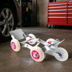 PowerXpert Motorcycle Flat Tire Booster providing emergency support for a bike.