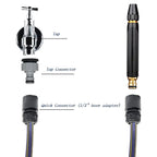 Detailed view of the Car Washer Spray Gun's trigger and handle for easy operation.