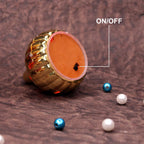 Modak LED light casting a soft, colorful glow, enhancing Diwali home decorations.