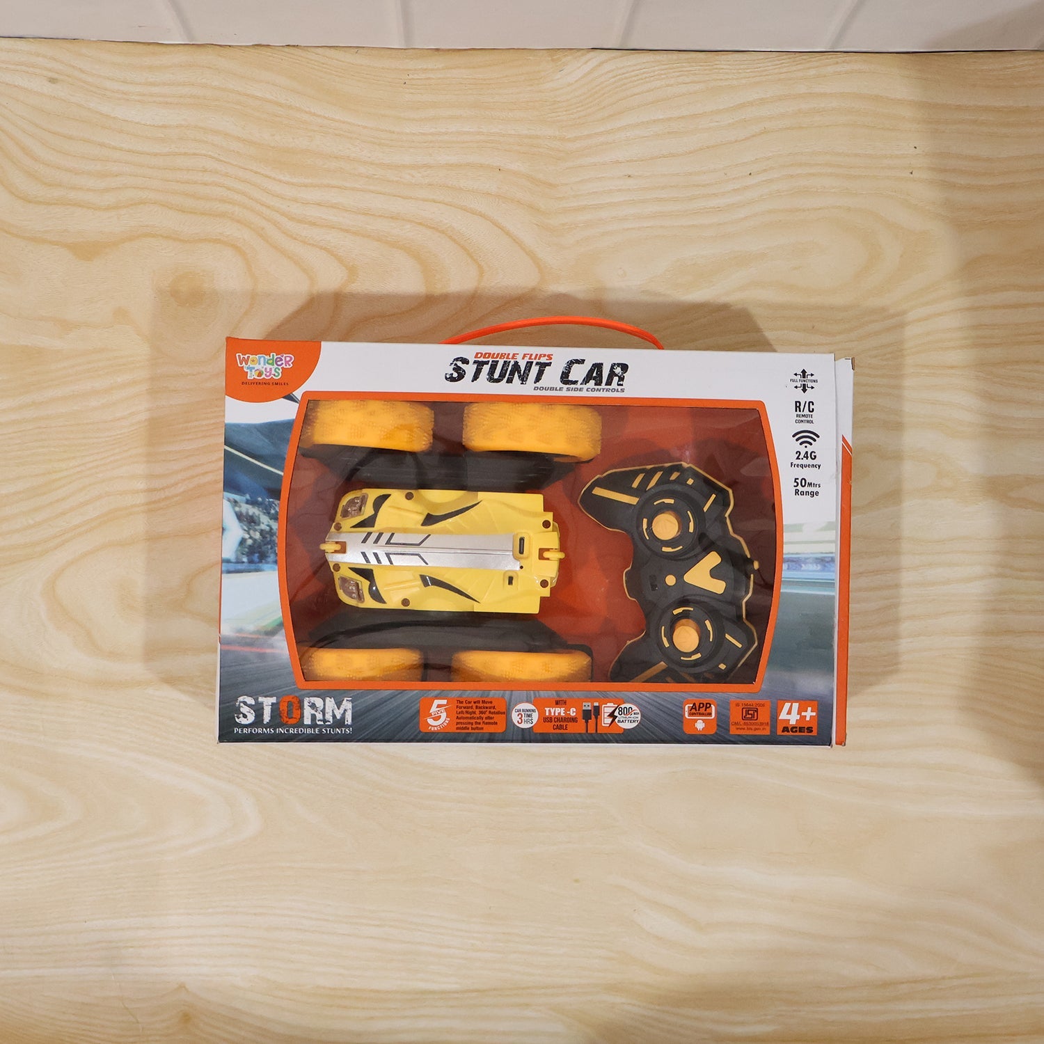 Exciting remote control stunt car gift