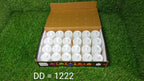 The complete 24-piece set of white LED tealight candles for home decoration.