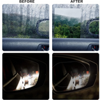 Size reference of anti-fog rearview mirror protective film for cars