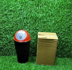 Compact car dustbin displayed open, ready for efficient trash storage.