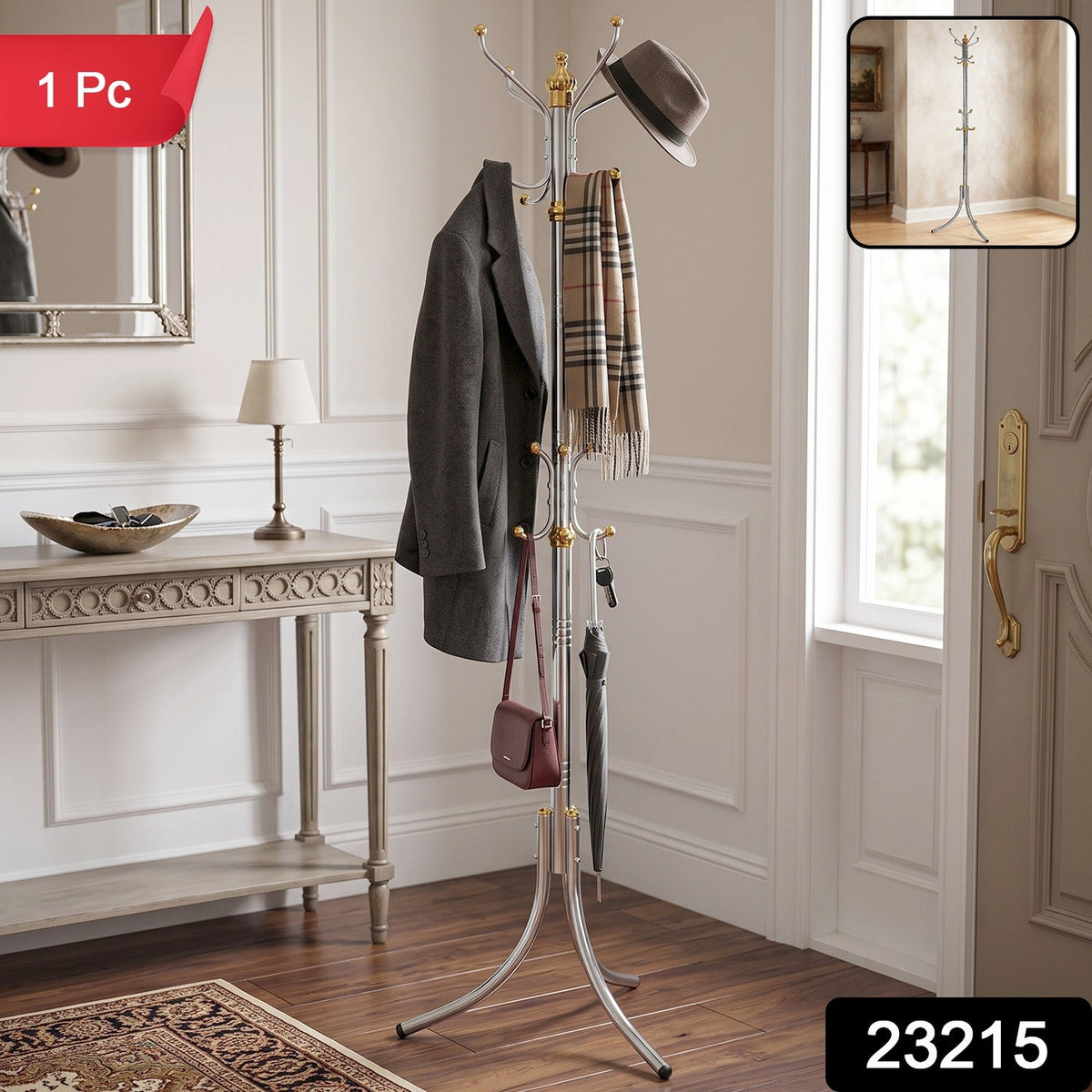 Multi Hook Metal Stand