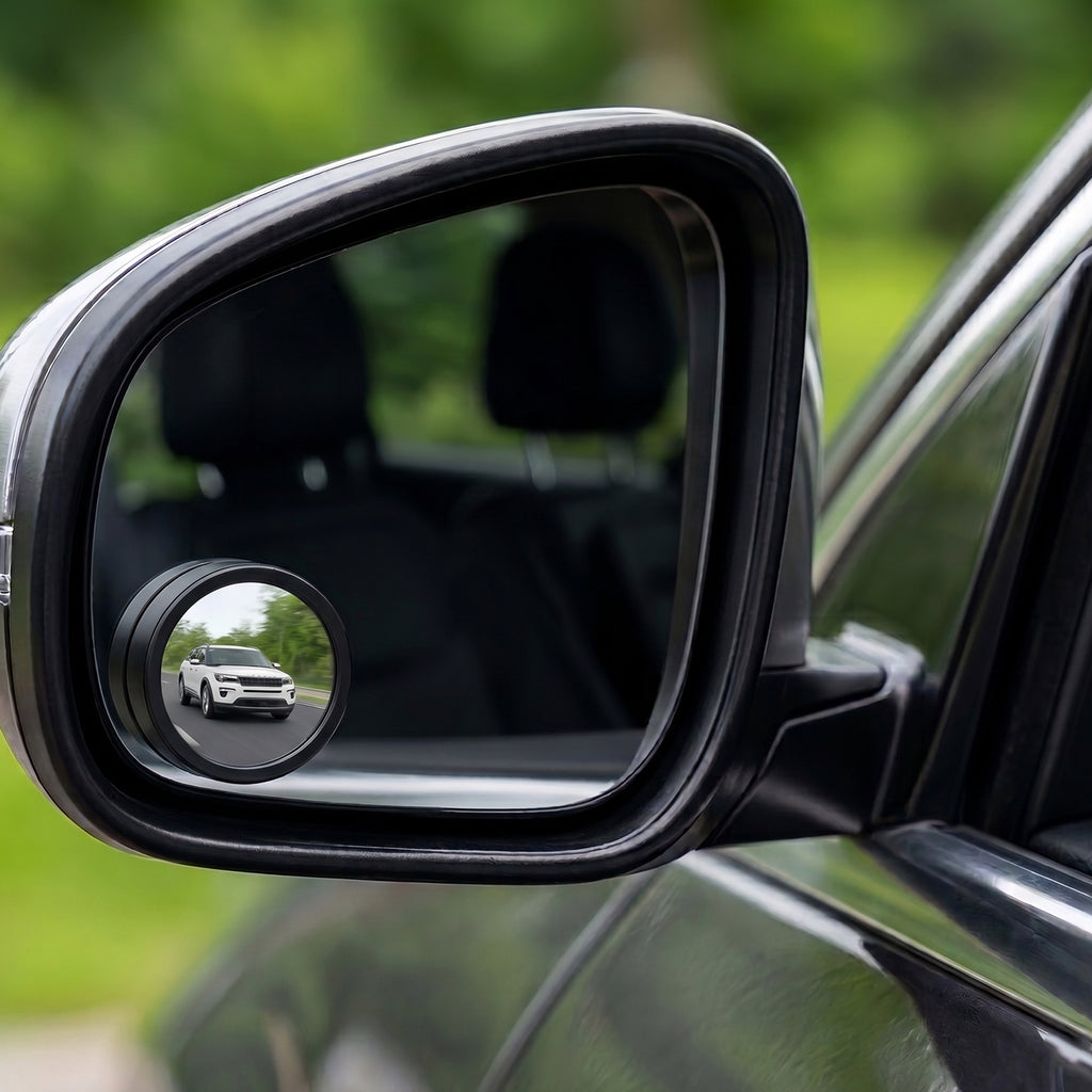 360 Degree Adjustable Car Blind Spot Mirror (2 Pc)