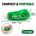 Portable Dry Correction Tape With Precision Applicator For School And Office Use