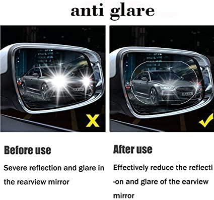HD clear protective film applied on car side windows for fog resistance