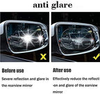 HD clear protective film applied on car side windows for fog resistance