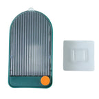 Wall Mounted Soap Holder With Drain Tray (1 Pc)