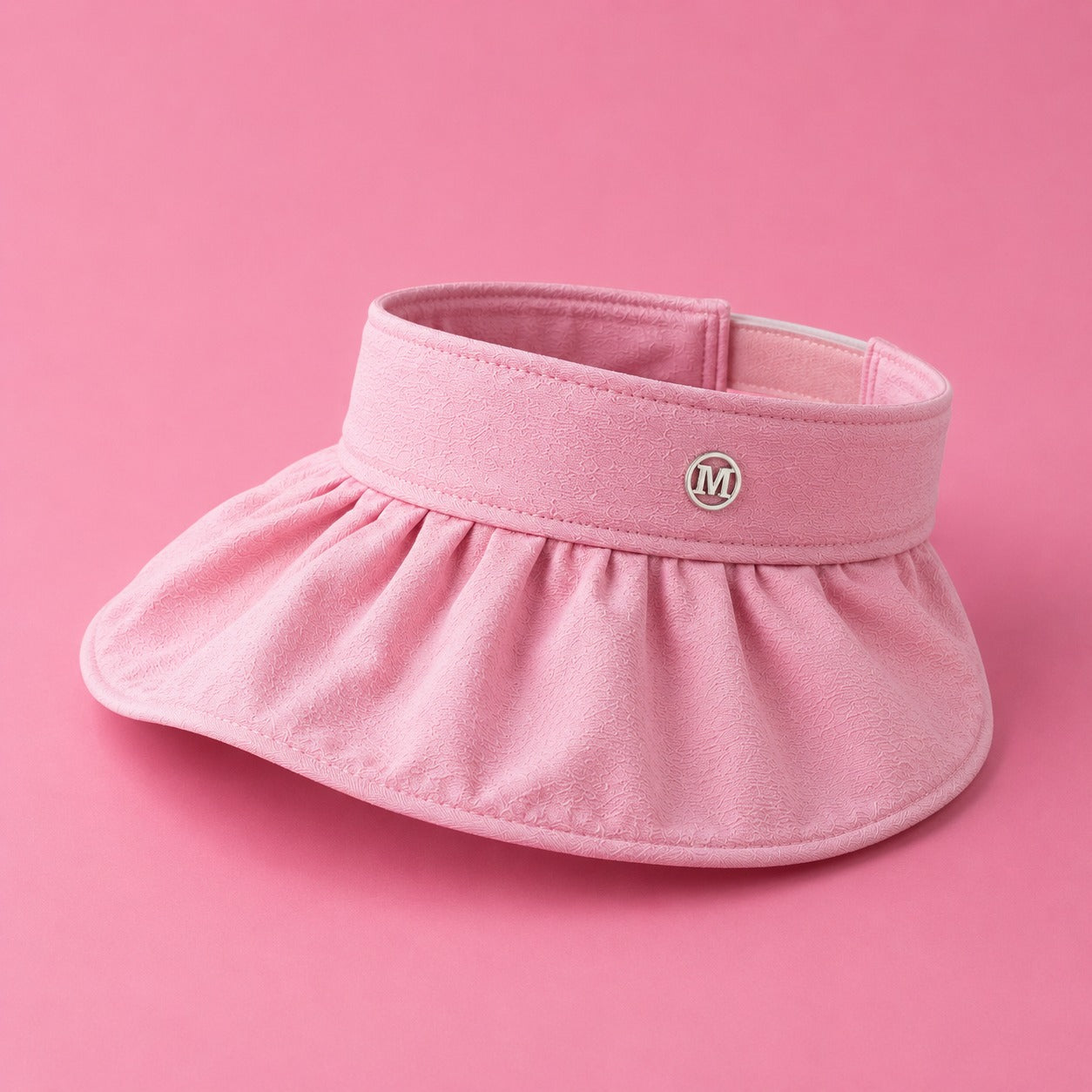 Women’s Wide Brim Sun Visor Cap with Adjustable Strap for Summer (Random Color 1 PC)