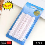 1761 Self Adhesive Cable Clips Wire Manage Holder Sticky Mount-round Plastic Cable Cord