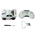 Design view of high-speed mini RC racing car