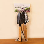 Garden Tool Kit Durable Hand Tools Set With Wooden Handle (3 Pc)