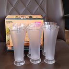 Matte texture plastic glassware set offering durability and style