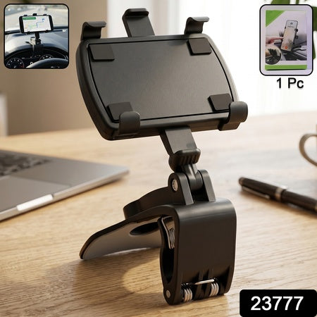 Car Phone Holder  360 Rotatable Dashboard Clip Mount