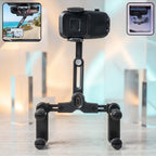 Car Rear View Mirror Phone Holder  360 Adjustable  Retractable