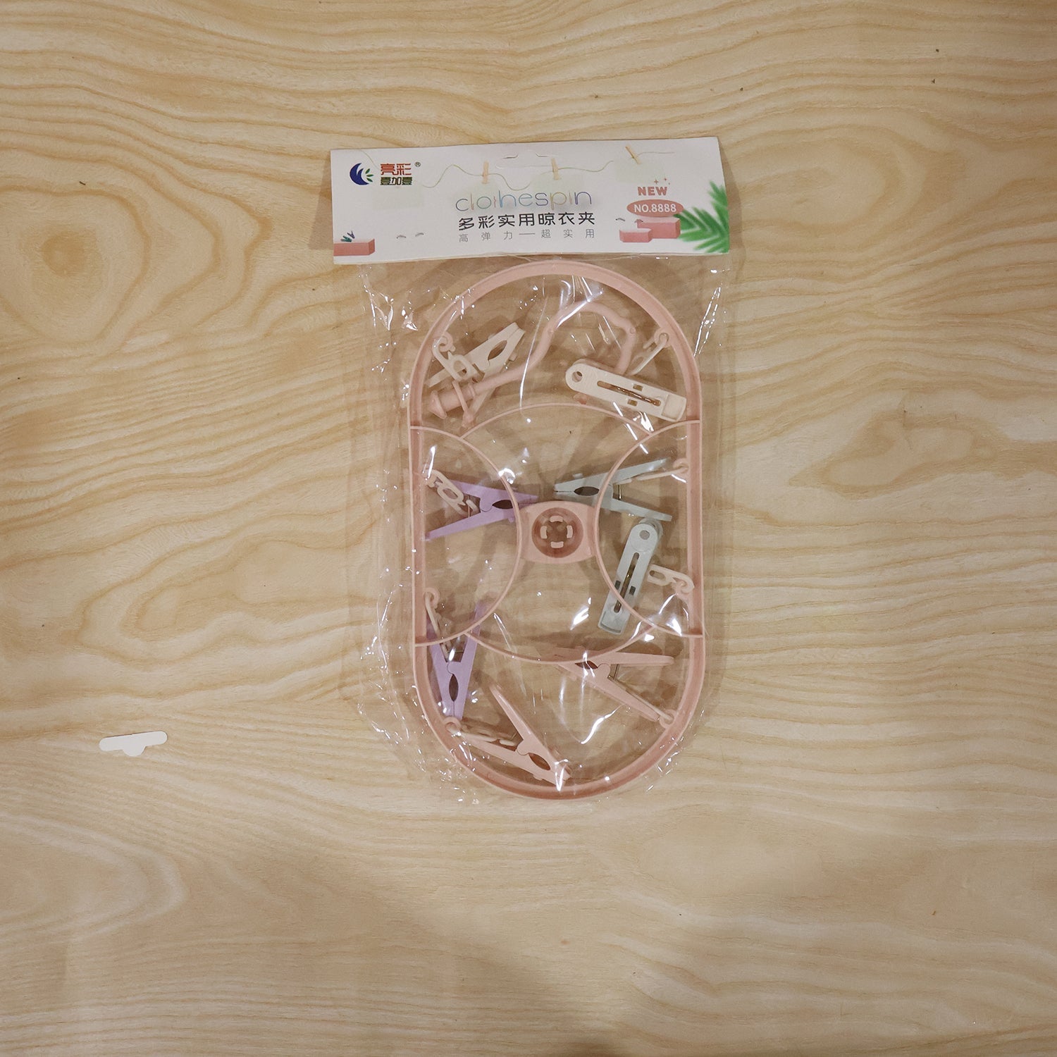 Multipurpose Plastic Hanger Clips Set  Strong Clothes Gripping Tool