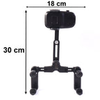 Car Rear View Mirror Phone Holder  360 Adjustable  Retractable
