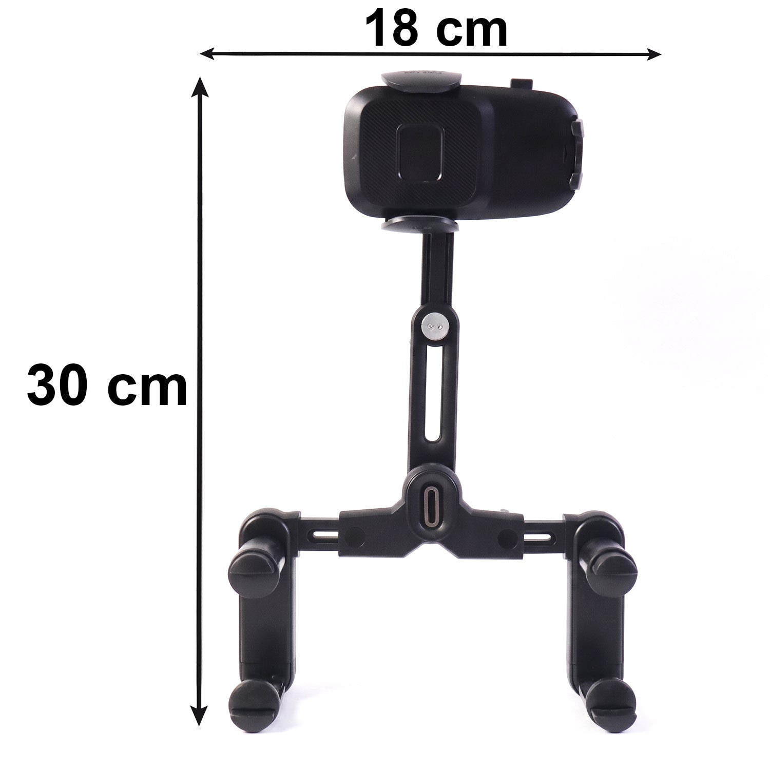 Car Rear View Mirror Phone Holder  360 Adjustable  Retractable