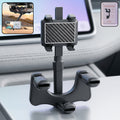 360 Degree Car Rear View Mirror Mobile Phone Holder  Adjustable  Secure Fit