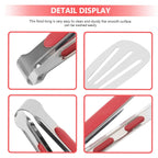 Stainless Steel Multi Purpose Kitchen Tongs With Anti Slip Grip (1 Pc)