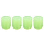 Tyre Valve Caps Luminous Glow Car Tire Valve Cap Covers Vaal Cap (4 Pcs Set)