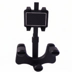 360 Degree Car Rear View Mirror Mobile Phone Holder  Adjustable  Secure Fit