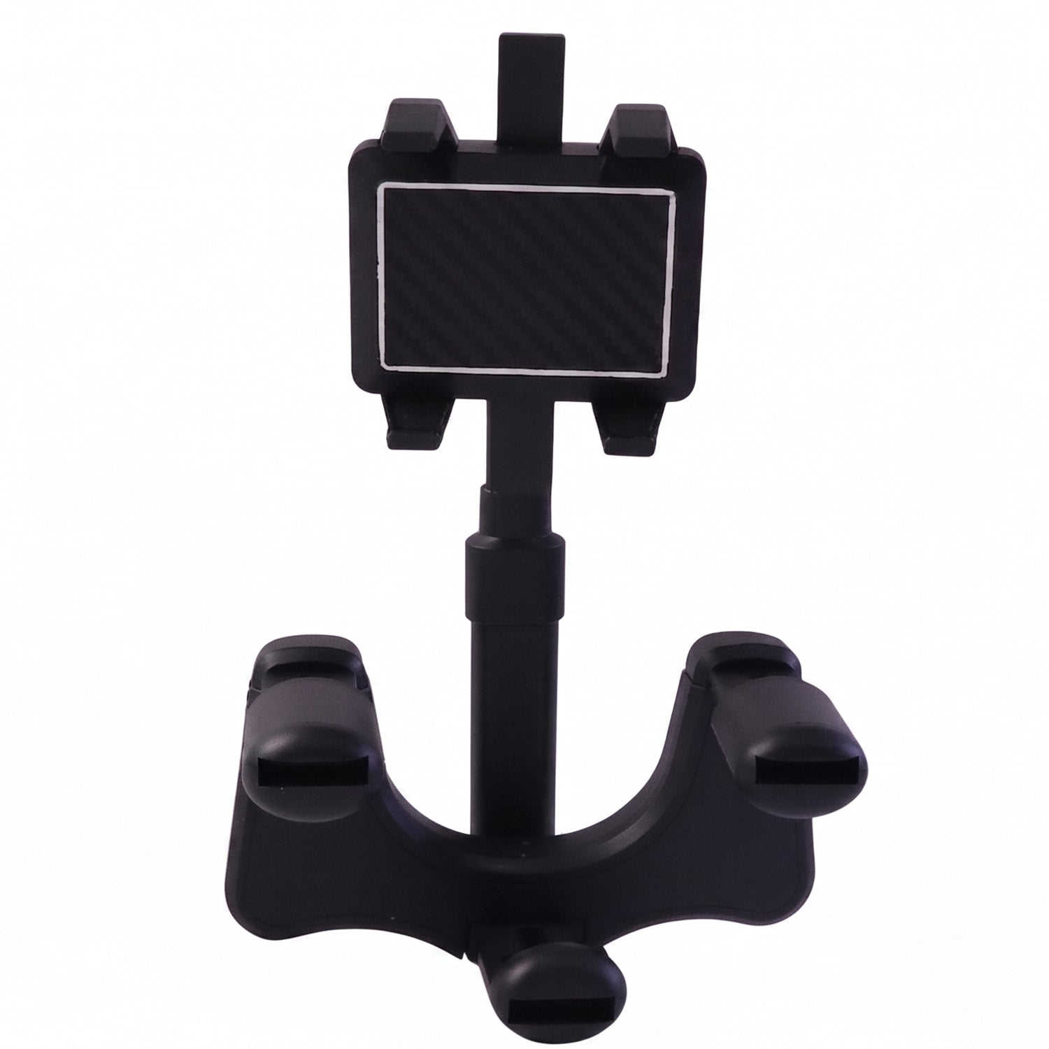 360 Degree Car Rear View Mirror Mobile Phone Holder  Adjustable  Secure Fit